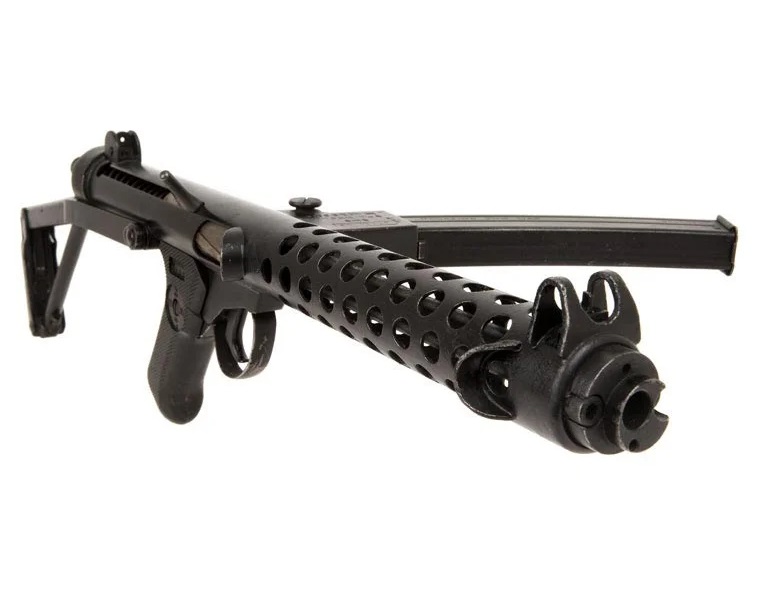 STERING スターリング L2A3 ASAHI FIREARMS Asahi Sterling L2A3 submachine gun SMG airsoft gun - E-11